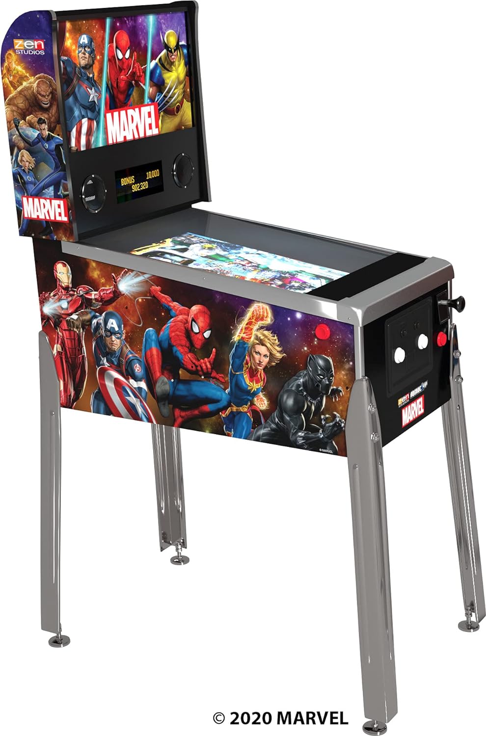 Review Samenvatting van Arcade 1Up Marvel Digital Pinball II - Electronic Games